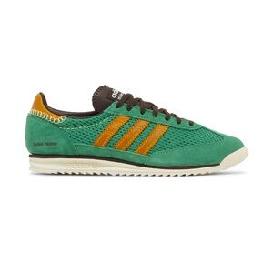 Adidas Green and Orange Women's Sneakers